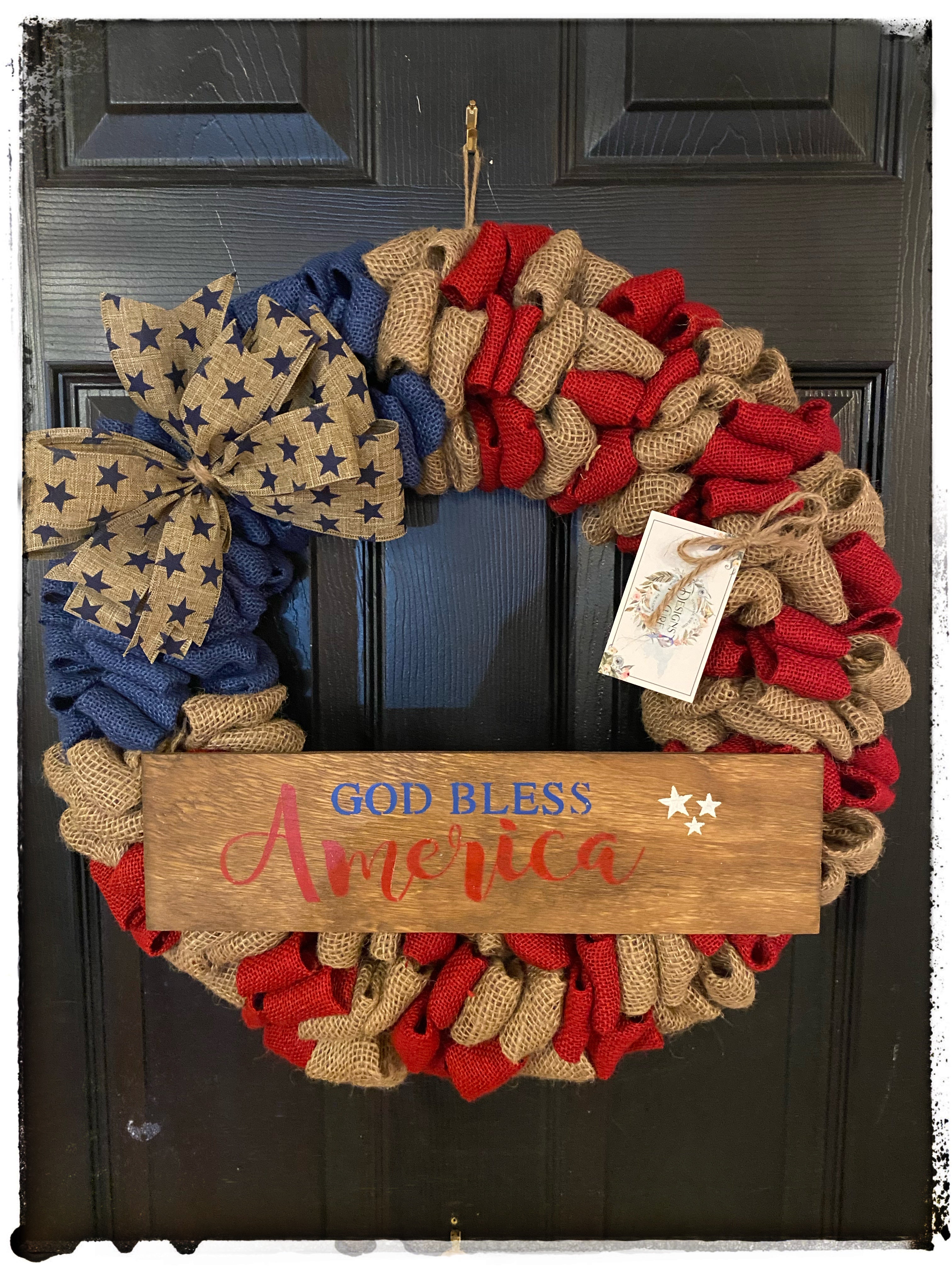 God Bless store America Wreath